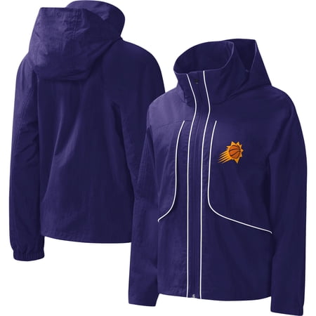 Women s G-III 4Her by Carl Banks Purple Phoenix Suns Last Shot Full-Zip Hoodie
