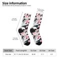 thumbnail image 2 of Picia Orchids Flowers Print Athletic Socks for Men & Women – Cushioned Moisture-Wicking Crew Socks for Sports, Running, and Training, Soft & Breathable Size 5-11, 2 of 6