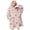 Princess and Girl Pink Pattern, variant on Princess and Girl Pink Pattern Flannel Blanket Hoodies for Teens ,Teens Oversize Sherpa Wearable Hooded Blanket Sweatshirt with Super Pockets