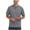 Gray, variant on Shirts for Men Quick Dry Color Block Breathable Soft Athletic Casual Daily T-Shirts