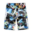 thumbnail image 2 of SSLR Mens Shorts Causal Flat Front Hawaiian Summer Shorts, 2 of 8