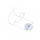 thumbnail image 4 of Ounissouiy Soporte para esponjas, accesorios para fregadero, soporte para esponjas, estante de Metal para secado de drenaje, estante de Almacenamiento y organización del hogar blanco, 4 of 6