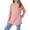 Pink, variant on LIaqionyy Girls Crewneck Long Sleeve Tops Casual Comfy Pullover Kids Solid Color T-Shirts with Thumb Holes 7-14 Years