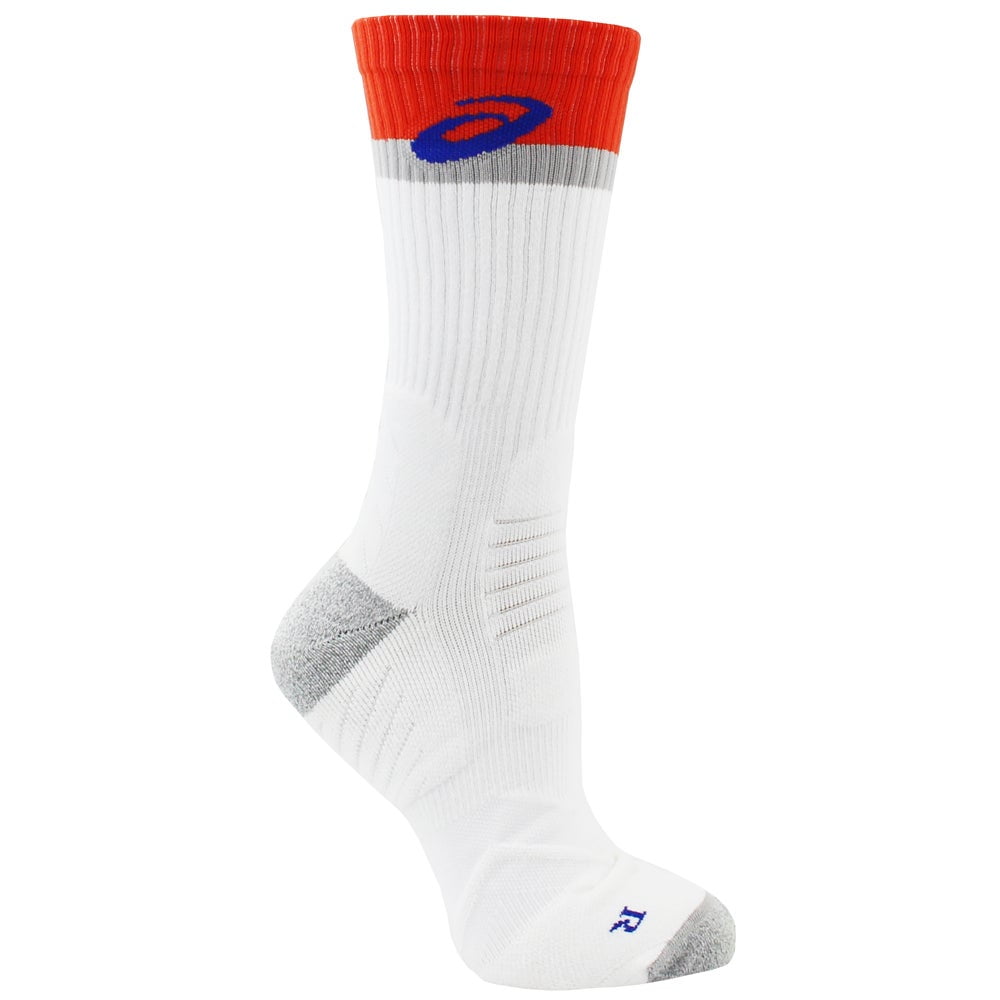 orange athletic socks