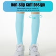thumbnail image 2 of AUXDIQ 1 Pair Sports Calf Support Calf Compression Sleeves for Men & Women Blue, 2 of 5