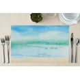 thumbnail image 2 of DB  Studio Paper Placemats 25 Pack Island Beach Theme Place Settings Seaside Birthday Barbecue BBQ Graduation Anniversary Parties Indoor Outdoor Easy Cleanup Disposable 17" x 11" Place Mats, 2 of 4