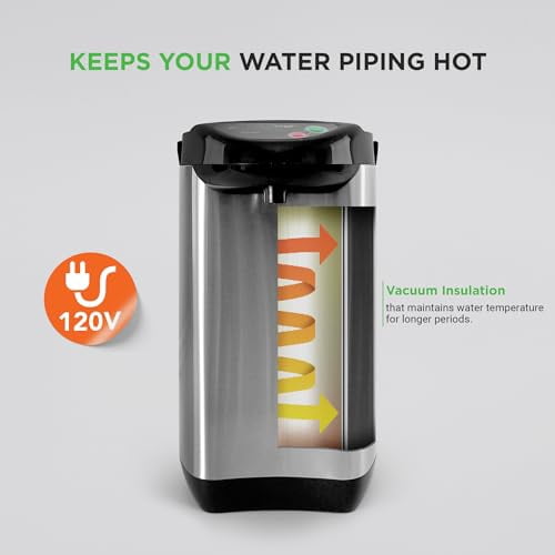 Electric Water Boiler & Warmer - Digital Hot Pot Water Kettle, 3.38 Quart