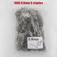 thumbnail image 3 of 100pcs/set Hot Stapler Staples For Plastic Welder Plastic Repair Standard Pre Cut Wave, 3 of 5