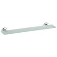 thumbnail image 6 of Kohler K-14440 Purist 22-1/2" Brass And Tempered Glass Bathroom Shelf - Vibrant Brushed, 6 of 7