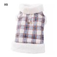 thumbnail image 3 of Billuyoard Chaleco elegante para mascotas para perros pequeños y gatos, ropa para perros de otoño e invierno, chaqueta para perros Bulldog Ropa para mascotas azul XS, 3 of 6