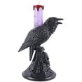 thumbnail image 3 of Halloween LED Cuervo Velas sin llama Festival gótico Accesorios de fiesta Púrpura, 3 of 3