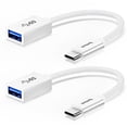 thumbnail image 1 of Adaptador USB tipo C a USB Syntech, aleación de aluminio, velocidad de 5 Gbps, 1 of 7