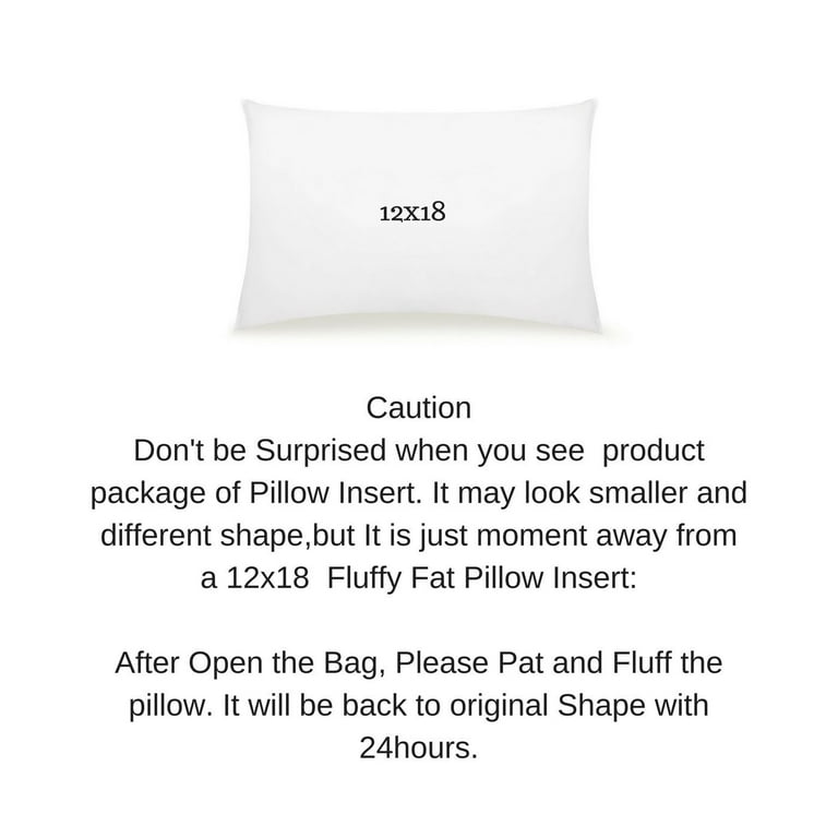 18 in. x 18 in. Inches Outdoor Pillow Inserts, Waterproof Decorative Throw  Pillows Insert, Square Pillow Form (Set of 2) B08GPH741D - The Home Depot