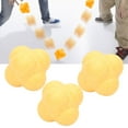 thumbnail image 4 of Hex Bounce  Ball TPR Coordination  Exercise Fitness Training Ball 3pcs, 4 of 7