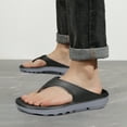 thumbnail image 5 of Ecetana Flip Flops for Men Thong Sandals Thick Cushion Non Slip Pool Shower Sandals, 5 of 5