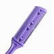 thumbnail image 4 of Cortador de Cabello Peine Corte de Pelo Lateral Doble Tijera Corte de Cabello Recorte Peine con Cuchilla de Acero Inoxidable Herramienta de Limpieza de Cabello para el Cabello Largo o Corto (2) Ecomeon  no, 4 of 6