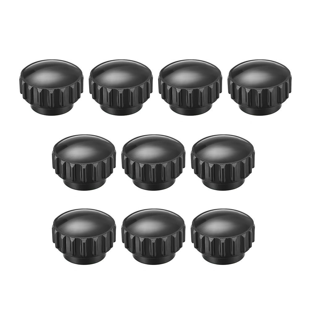 M4x15mm Female Thread Knurled Clamping Knobs Grip Thumb Screw on Type