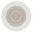 thumbnail image 2 of SAFAVIEH Braided Celinda Solid Polyester Reversible Area Rug, Beige/Light Gray, 5' x 5' Round, 2 of 7