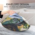 thumbnail image 4 of Yayeee Pillowcase King Size Set of 2 Satin Wrinkle Resistant Pillow Case, Pine Tree, 4 of 7