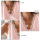 thumbnail image 5 of Encaje TRIM Tank Top color puro V Masajeadores de cuello sin mangas elegante Loose fit casual chaleco las mujeres para citas, 5 of 7