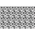 thumbnail image 5 of Rocae Black White Halloween for Durable Canvas Backpack Leisure Large Bag Travel Rucksack Multi-function Backpack Small, 5 of 8