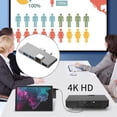 thumbnail image 4 of Para Surface Pro 4/5/6 Docking Station Hub compatible con HDMI (Plata) Hugtrwg Nuevos Originales, 4 of 7