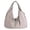 Beige, variant on Women's Large Nylon Slouchy Hobo Bag Lightweight Soft Tote Bag Underarm Shoulder Handbag with Multiple Pockets for Casual Travel Daily Use - Beige