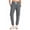 Dark Grey, variant on Women's Cargo Sweatpants with 4 Pockets Cotton Jogger Pants Elastic Waist Athletic Lounge Pants for Running Yoga Gym