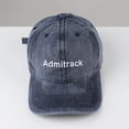thumbnail image 2 of Admitrack Vintage Washed Baseball Cap, Retro Cotton Dad Hat With Adjustable Strap For Men Women, Stylish Casual Outdoor Sun Hat, 2 of 7