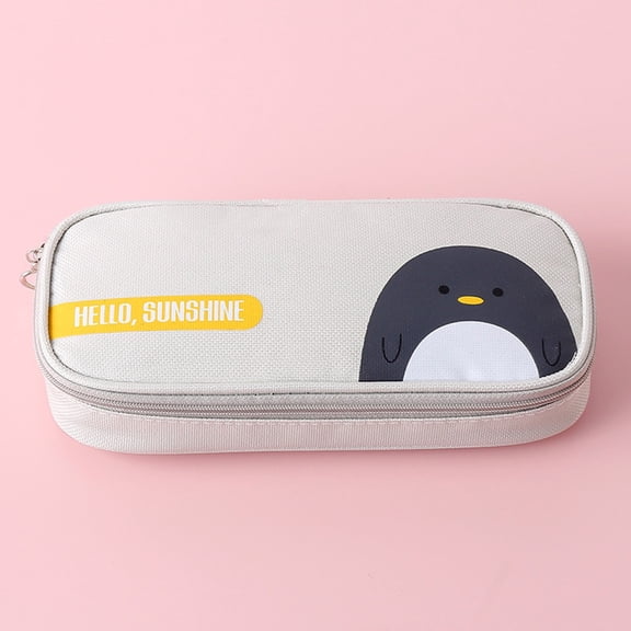 RKSTN Cute Pencil Case Stationery Box Large Pencil Case Big Pencil Pouch kawaii Pen Pencil Box Bag Holder