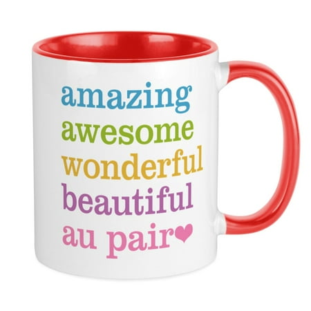 

CafePress - Amazing Au Pair Mugs - Ceramic Coffee Tea Novelty Mug Cup 11 oz