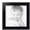 thumbnail image 2 of ArtToFrames 9" x 9" Satin Black Bull Nose Picture Frame, 9x9 inch Black Wood Poster Frame (WOM-1417), 2 Pack, 2 of 6