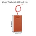 thumbnail image 2 of Unique Bargains Silicone Heating Pad, 12V 20W Heater Film Flexible Heating Plate 100mmx50mm Heater Mat Constant Temperature, 2 of 4