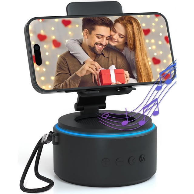 Altavoz Bluetooth ZAPUVO con soporte para teléfono celular y batería de 2400 mAh