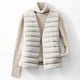 thumbnail image 1 of Ailaofu Mid-length Puffer Vest for Women with Lightweight Packable Sleeveless Down Vest for Spring, Fall & Winter, 1 of 7
