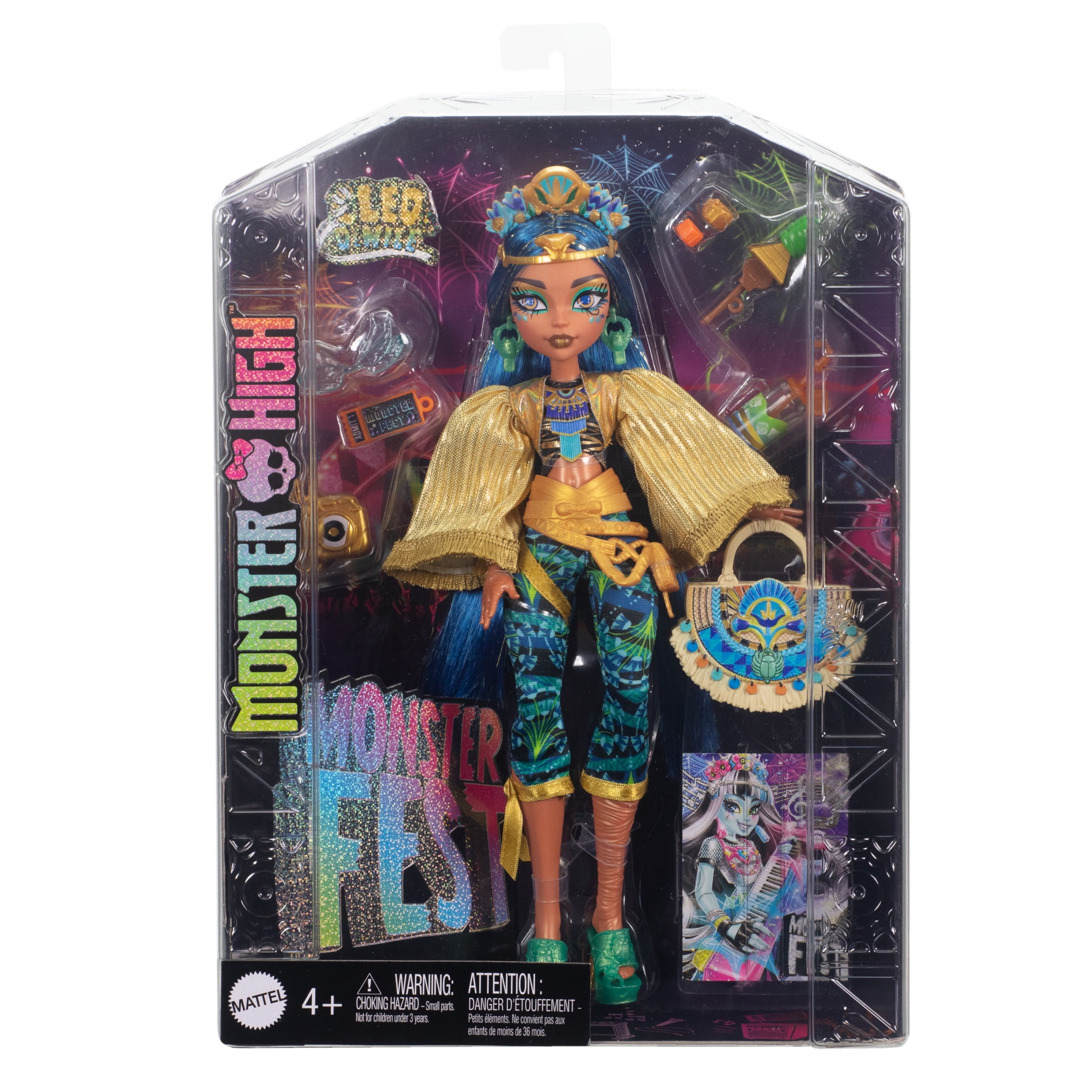 Monster High Monster Fest Cleo De Nile Fashion Doll with