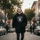 thumbnail image 5 of Poncho NFL unisex reversible las Vegas Raiders 100% oficial, 5 of 8