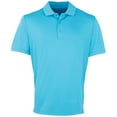 thumbnail image 1 of Premier Mens Coolchecker Pique Short-Sleeved Polo Shirt, 1 of 3