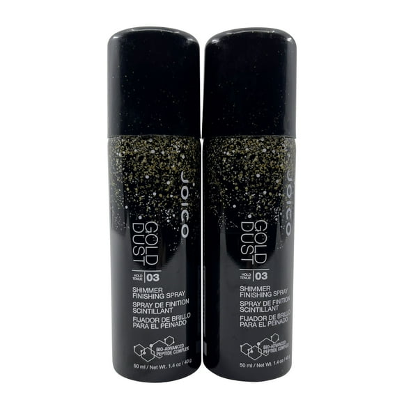 Joico Gold Dust Shimmer Finishing Spray Hold level 3 1.4 OZ Set of 2