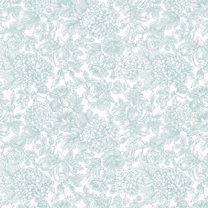 Laura Ashley Louise Duck Egg Blue Wallpaper
