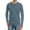 09-Vg-blue, variant on Iceglad Mens Fashion Casual Front Placket Basic Long Sleeve Henley T-Shirts