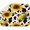 Cameosa-354, variant on Microfibre Drying Mat for Kitchen Sunflower Colorful Floral Dish Drying Drainer Mat Absorbent Drying Mat Washing Up for Glass, Plate & Cup 16inch X 18inch