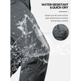 thumbnail image 4 of Pantalones Cargo Impermeables para Senderismo para Hombre FREE SOLDIER, 4 of 7