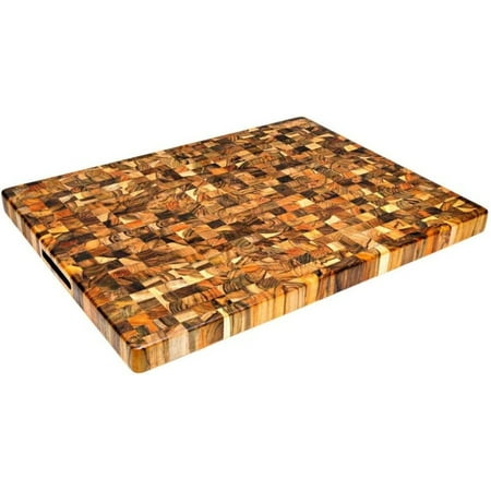 

BWYTYLe End Grain Carving Board wHand Grip (Rectangle) 24 x 18 x 15
