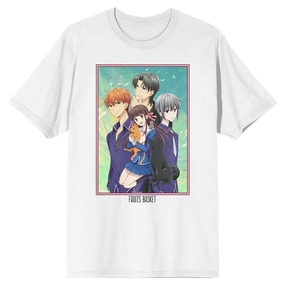 Fruits Basket Main Characters Poster Art Junior's White T-shirt