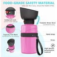 thumbnail image 4 of EYS Portable Dog Water Bottle - Leak-Proof, BPA-Free Silicone, Foldable  Travel-Friendly, with Innovative Flip Top Cap for Outdoor Adventures, 4 of 5