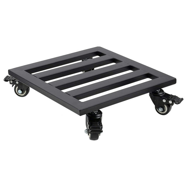 kjfeif Liquidation Chariot pour Plantes Robuste avec Roues 1 Paquet Support Roulant en Métal pour Plantes Intérieur Extérieur 13,58 Pieds' Carré pour Plantes avec Roulettes Verrouillables Supporte 400 Lb Jardinière Noir