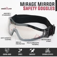 thumbnail image 2 of Gafas de seguridad BISON LIFE Mirage con protección UV ventilada, 2 of 7