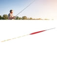 thumbnail image 3 of Floats High Sensitivity Bobbers Fishing Floats Wood Carp Fishing Bobber Eye Catching Slender Body, 3 of 7