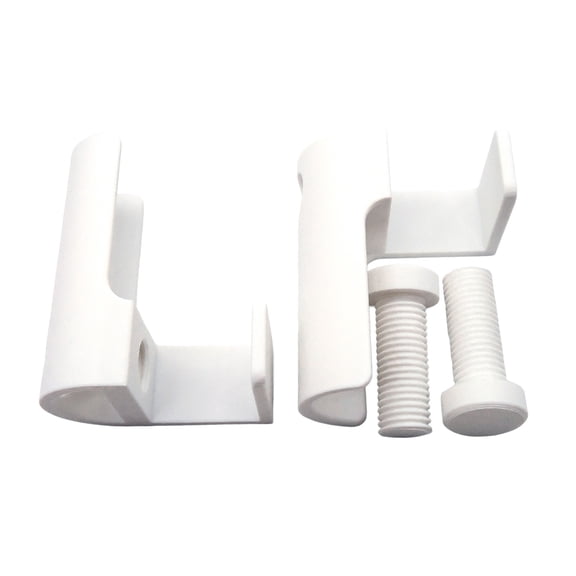 Diamond Painting Canvas Roll Holder,Fixed Scroll Anti-Roll Bracket,Diamond Scroll Ring Storage Tool,Diamond Painting Art Accessories,3D Printing,2-Pack(White)